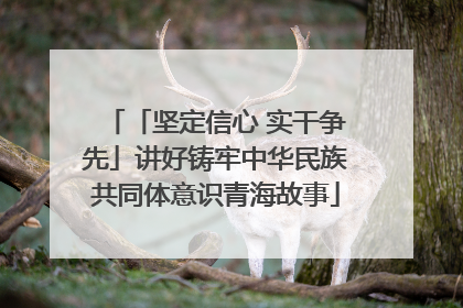 「坚定信心 实干争先」讲好铸牢中华民族共同体意识青海故事