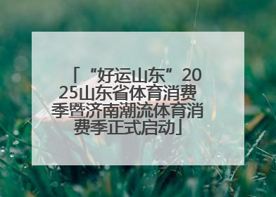 “好运山东”2025山东省体育消费季暨济南潮流体育消费季正式启动