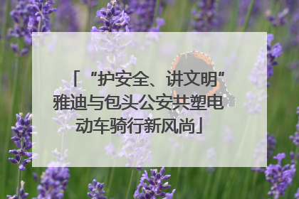 “护安全、讲文明”雅迪与包头公安共塑电动车骑行新风尚