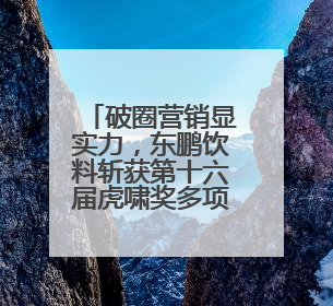 破圈营销显实力，东鹏饮料斩获第十六届虎啸奖多项殊荣