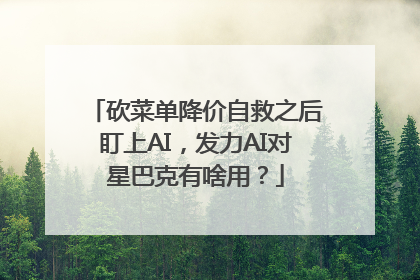 砍菜单降价自救之后盯上AI，发力AI对星巴克有啥用？