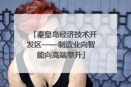 秦皇岛经济技术开发区——制造业向智能向高端攀升