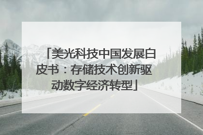 美光科技中国发展白皮书：存储技术创新驱动数字经济转型