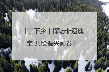三下乡｜探访非遗瑰宝 共绘振兴画卷
