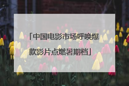 中国电影市场呼唤爆款影片点燃暑期档