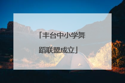 丰台中小学舞蹈联盟成立