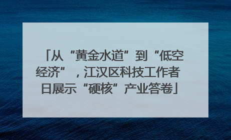 从“黄金水道”到“低空经济”，江汉区科技工作者日展示“硬核”产业答卷