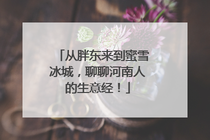 从胖东来到蜜雪冰城，聊聊河南人的生意经！