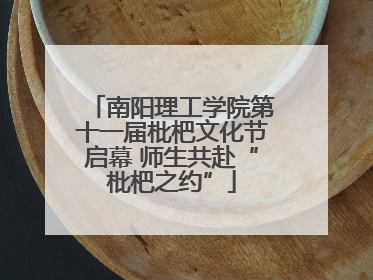 南阳理工学院第十一届枇杷文化节启幕 师生共赴“枇杷之约”