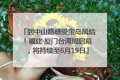 到中山路感受宝岛风情！福建·厦门台湾周启幕，将持续至6月19日