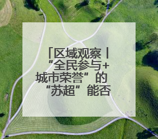区域观察丨“全民参与+城市荣誉”的“苏超”能否复制
