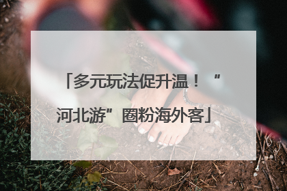 多元玩法促升温！“河北游”圈粉海外客