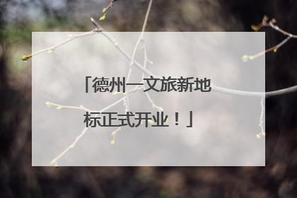 德州一文旅新地标正式开业！