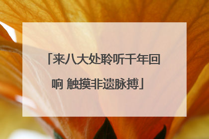 来八大处聆听千年回响 触摸非遗脉搏
