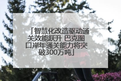 智慧化改造驱动通关效能跃升 巴克图口岸年通关能力将突破300万吨