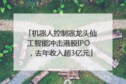 机器人控制器龙头仙工智能冲击港股IPO，去年收入超3亿元