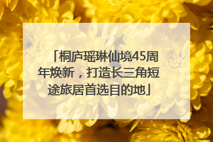 桐庐瑶琳仙境45周年焕新，打造长三角短途旅居首选目的地