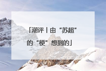 潮评丨由“苏超”的“梗”想到的