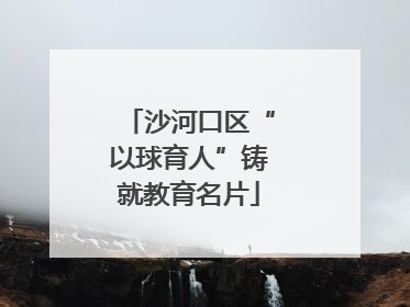 沙河口区“以球育人”铸就教育名片