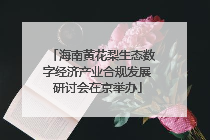 海南黄花梨生态数字经济产业合规发展研讨会在京举办