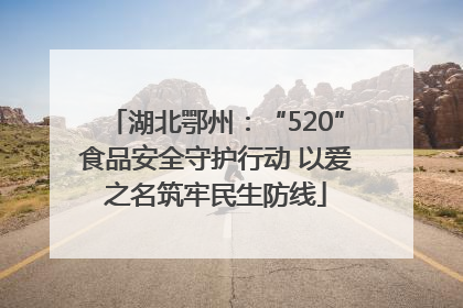 湖北鄂州：“520”食品安全守护行动 以爱之名筑牢民生防线