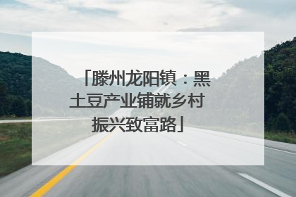 滕州龙阳镇：黑土豆产业铺就乡村振兴致富路