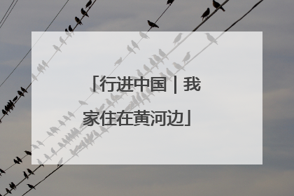 行进中国｜我家住在黄河边