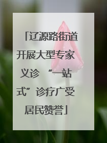 辽源路街道开展大型专家义诊 “一站式”诊疗广受居民赞誉