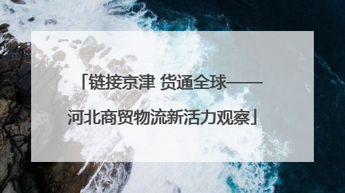 链接京津 货通全球——河北商贸物流新活力观察