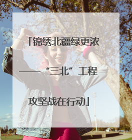 锦绣北疆绿更浓——“三北”工程攻坚战在行动