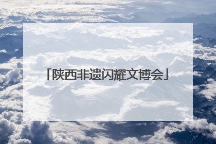 陕西非遗闪耀文博会