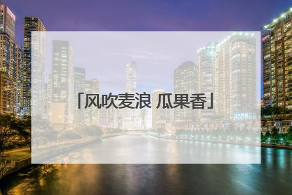 风吹麦浪 瓜果香