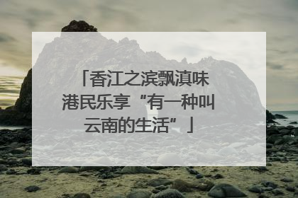 香江之滨飘滇味 港民乐享“有一种叫云南的生活”